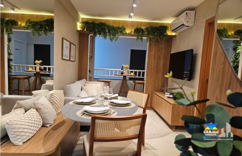 Apartamento na planta com entrada facilitada MCMV