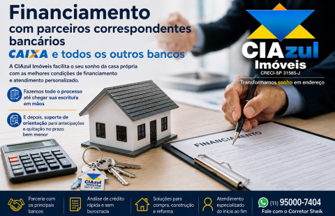 Comprar, vender e financiar fazem parte do processo. Mas você não está sozinho nesta nova etapa. Conte com a gente do início ao fim. Solicite já sua simulação!